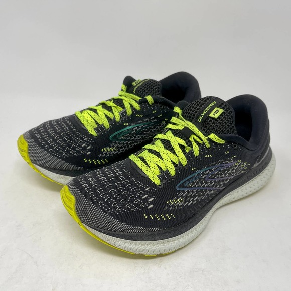 Brooks Glycerin 19 Running Shoes Womens Sz 9 Black Yellow 828:J.6.4 - Picture 5 of 12